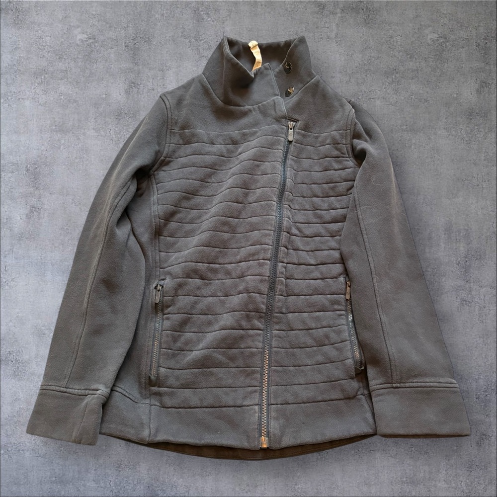 Lululemon Fleece Be True Asymmetrical Jacket